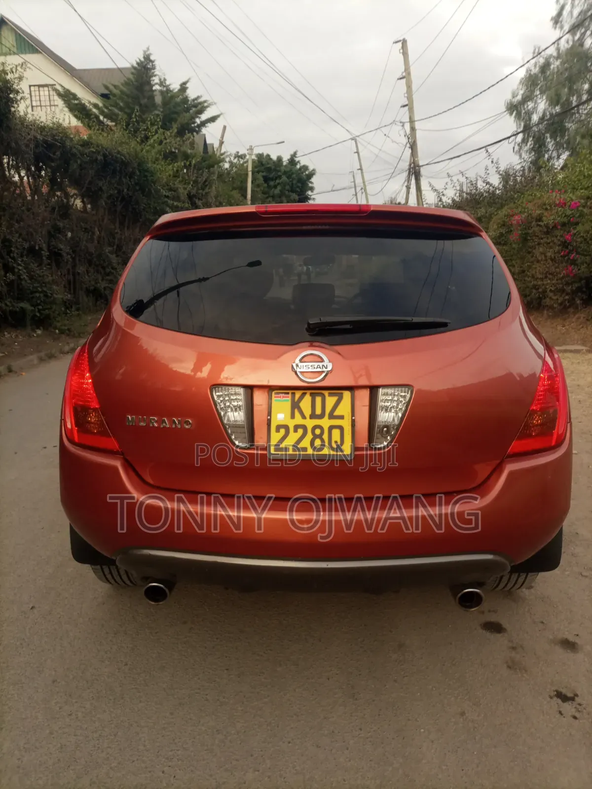 Nissan Murano 2007 Orange
