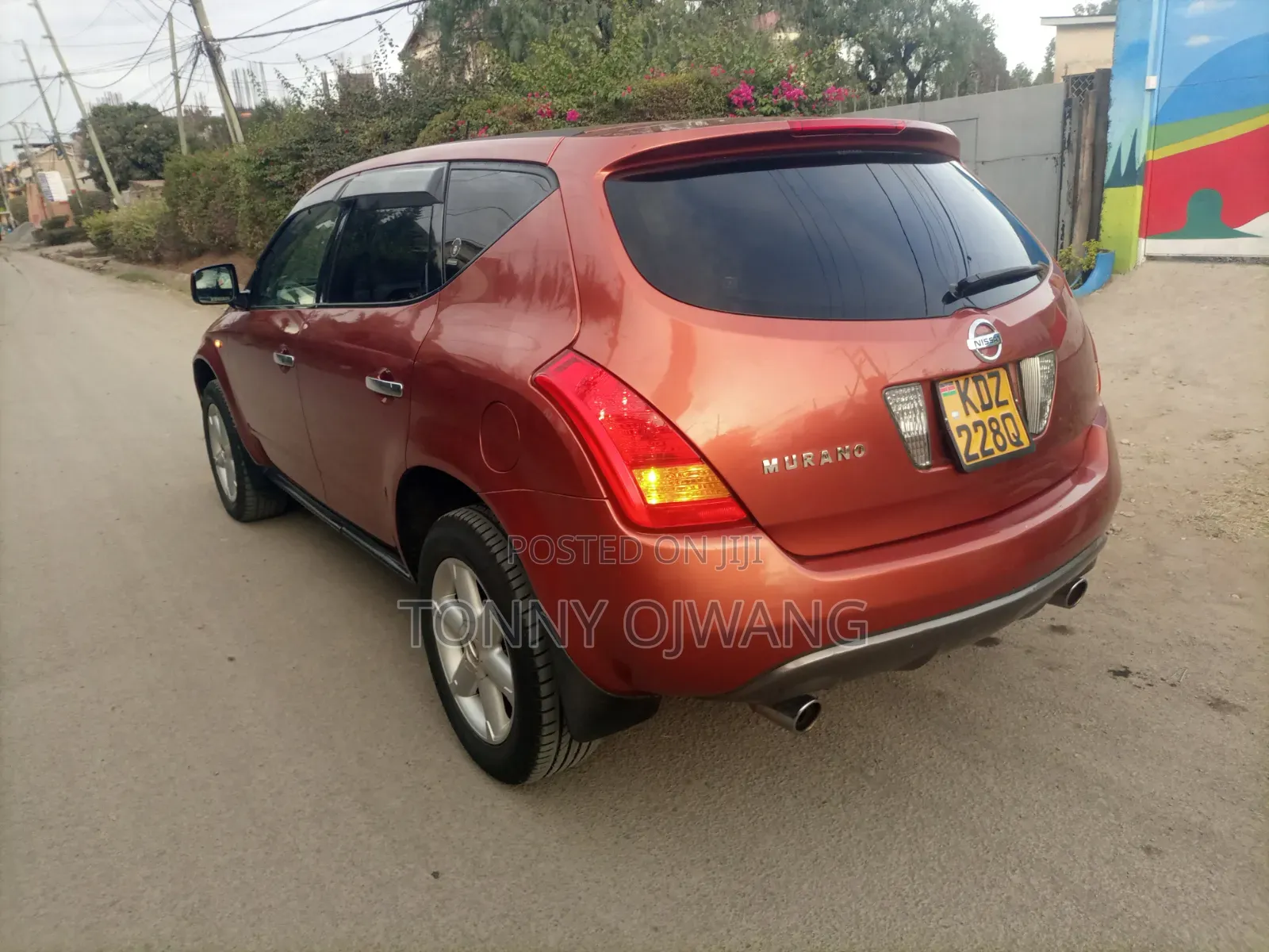 Nissan Murano 2007 Orange