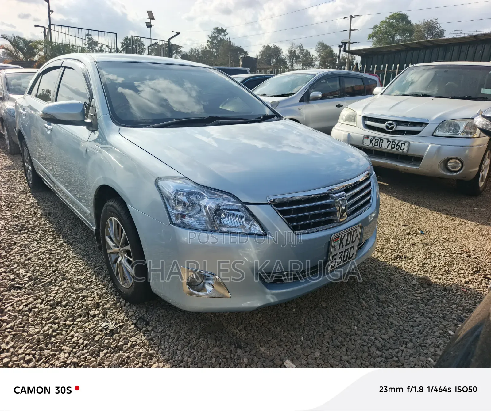 Toyota Premio 2015 Blue