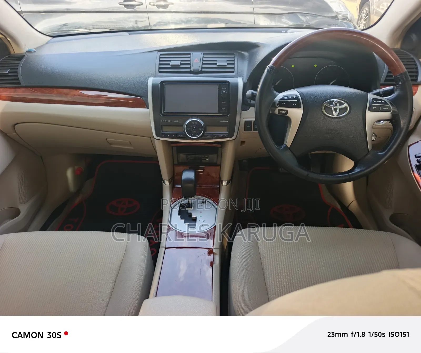 Toyota Premio 2015 Blue