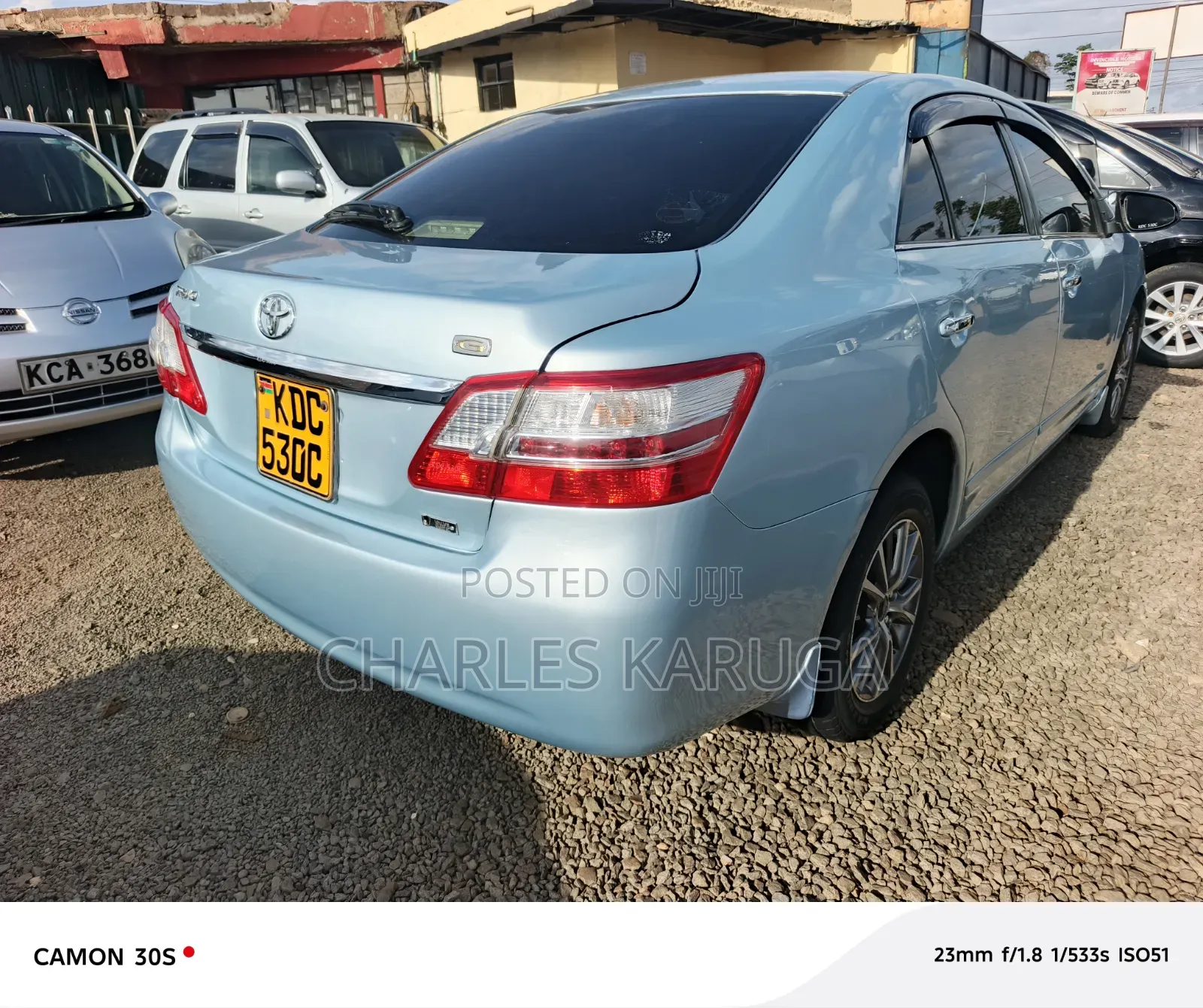 Toyota Premio 2015 Blue