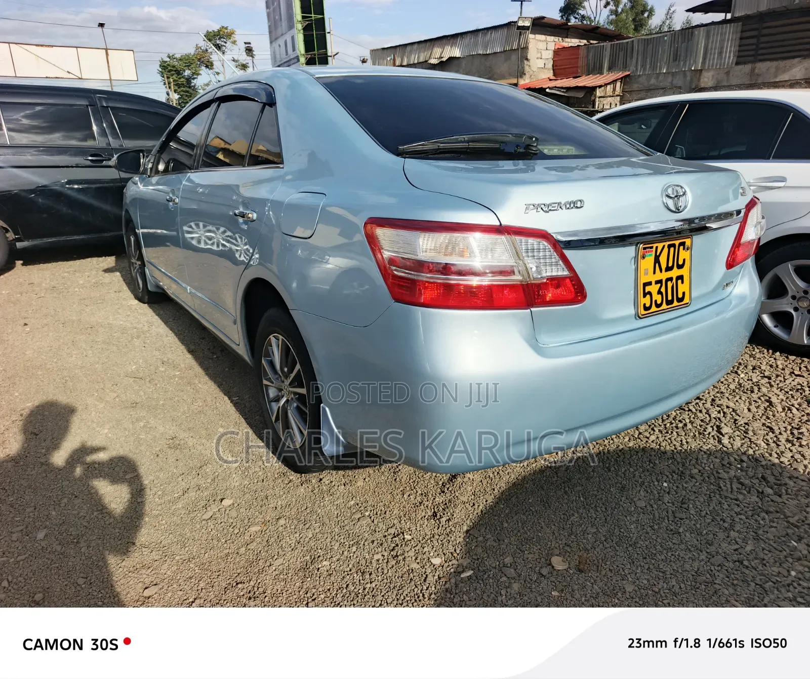 Toyota Premio 2015 Blue