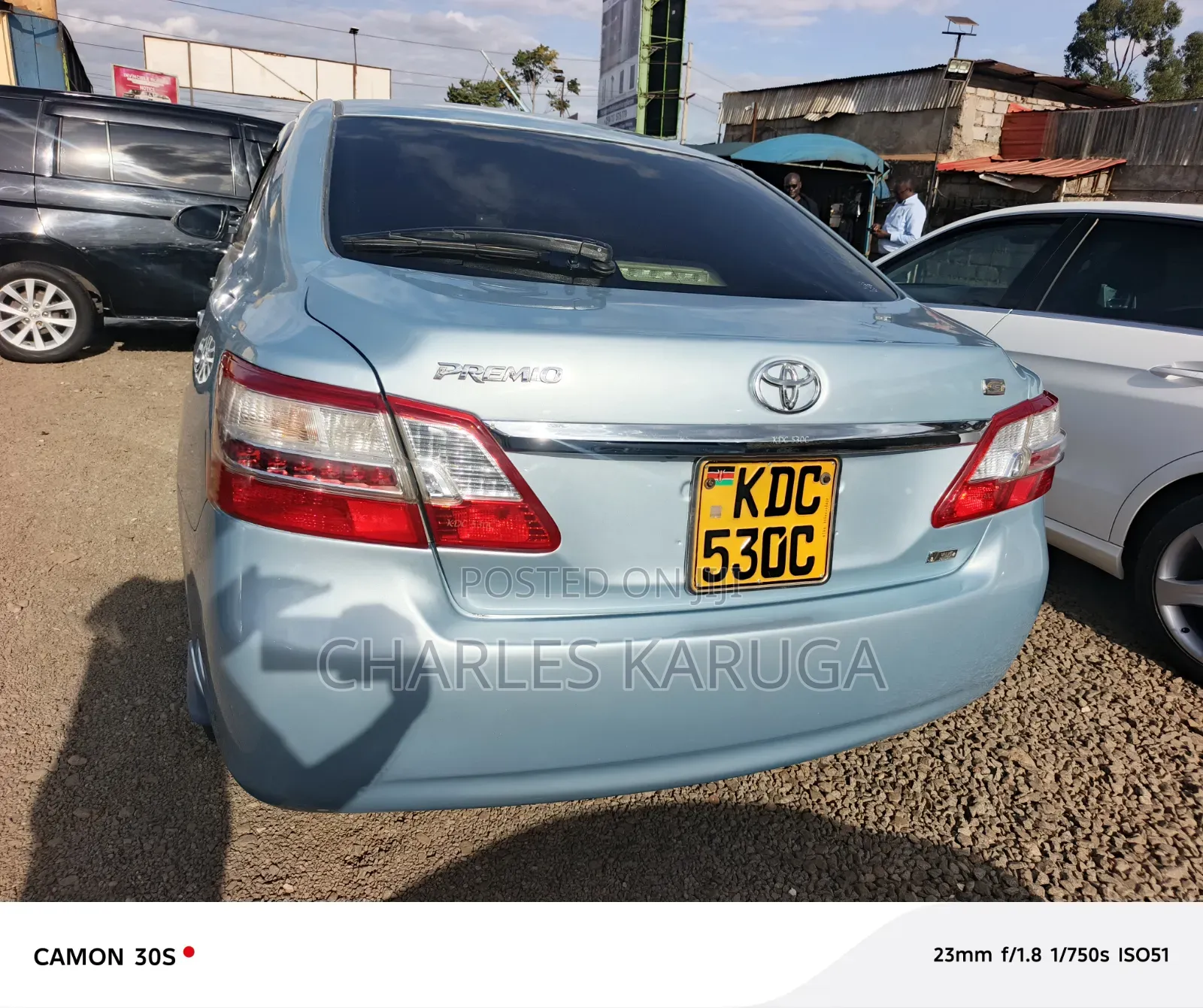 Toyota Premio 2015 Blue
