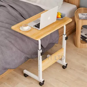Light Brown Adjustable Laptop Table