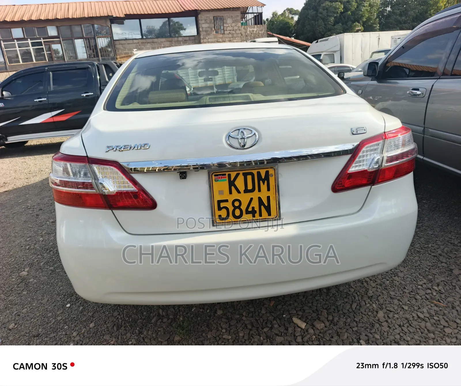Toyota Premio 2016 White