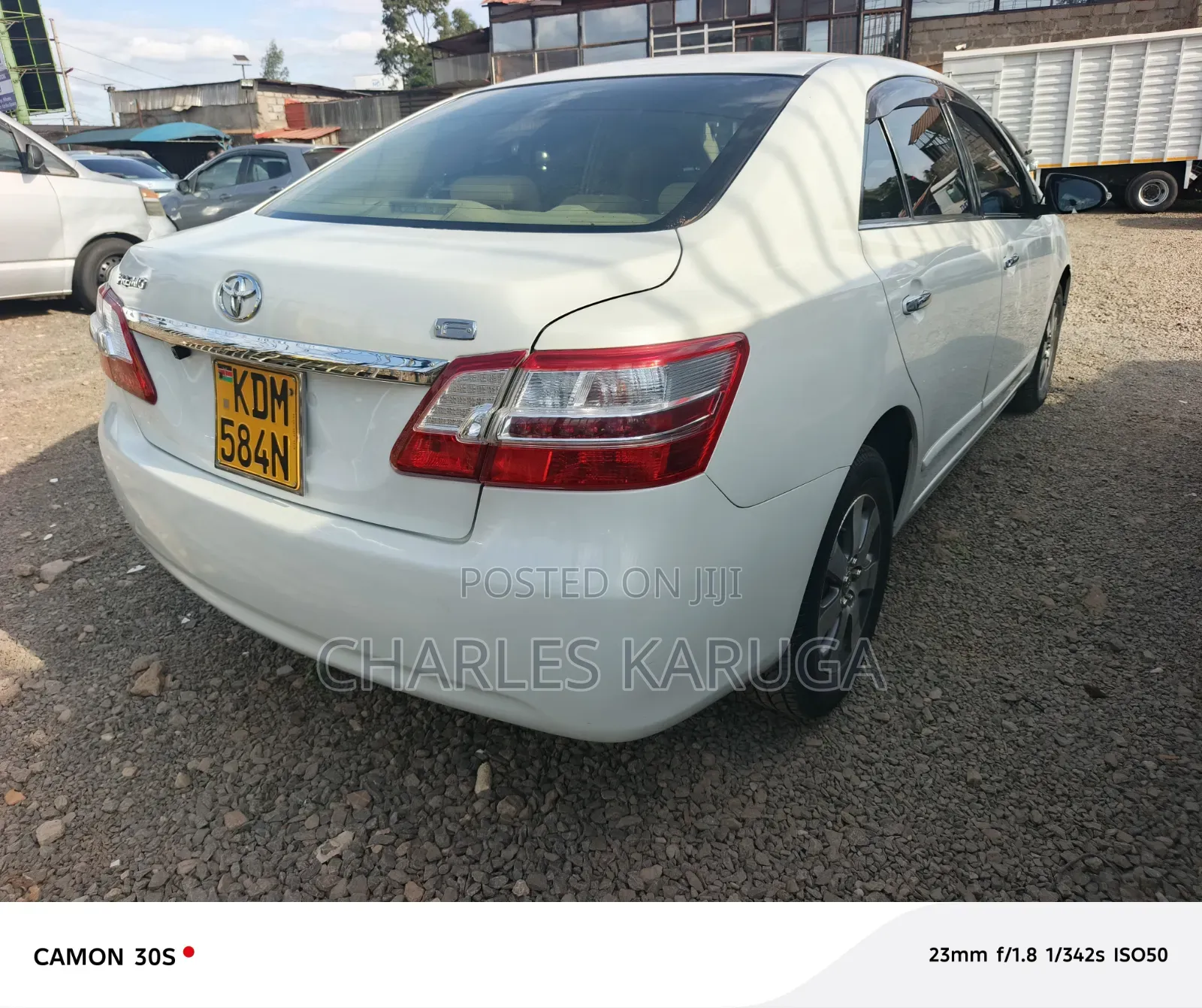 Toyota Premio 2016 White