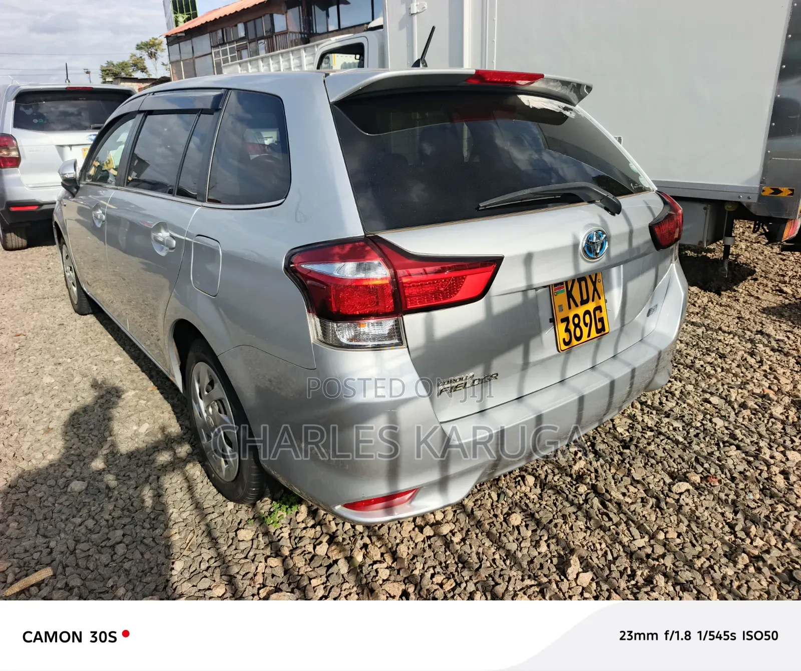 Toyota Corolla Fielder 2017 Silver