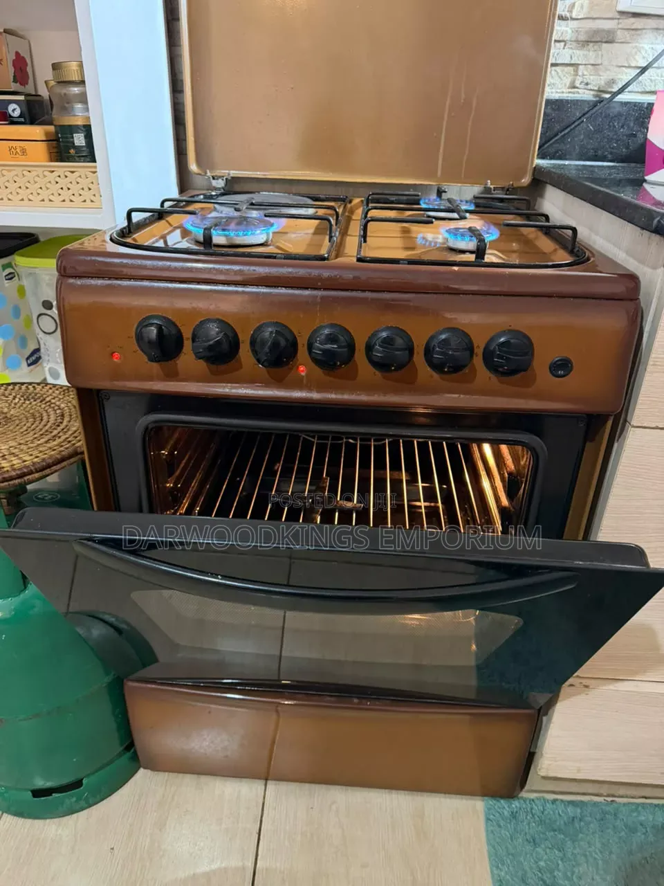 Ramptons 3G + 1 Electric Cooker With Electric Oven