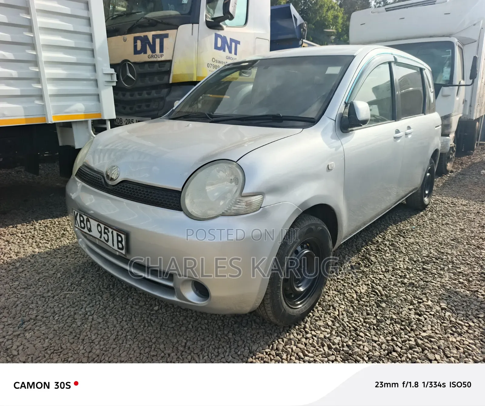 Toyota Sienta 2006 Silver