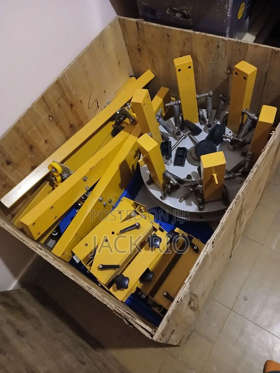 6 Color 6 Stations Screen Printing Machine
