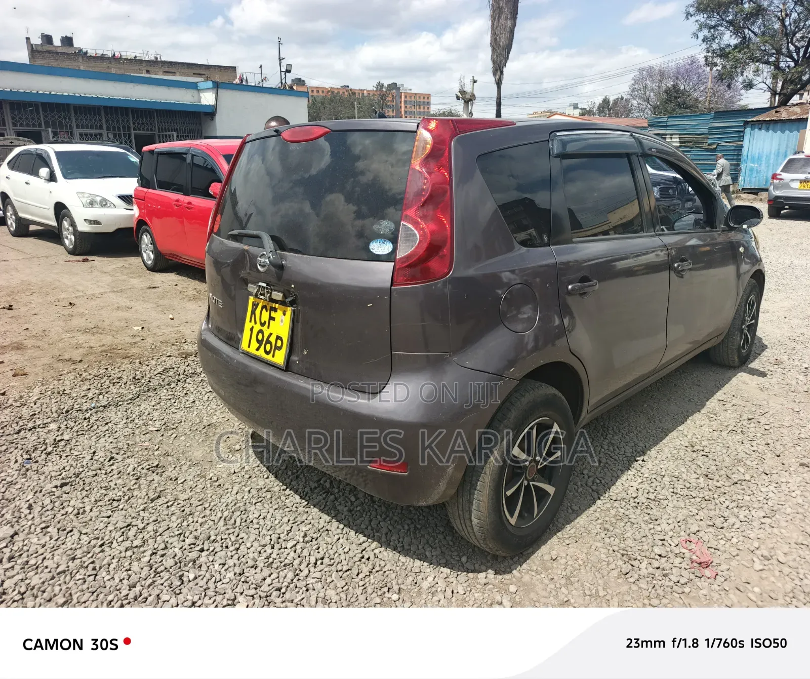 Nissan Note 2007 Maroon