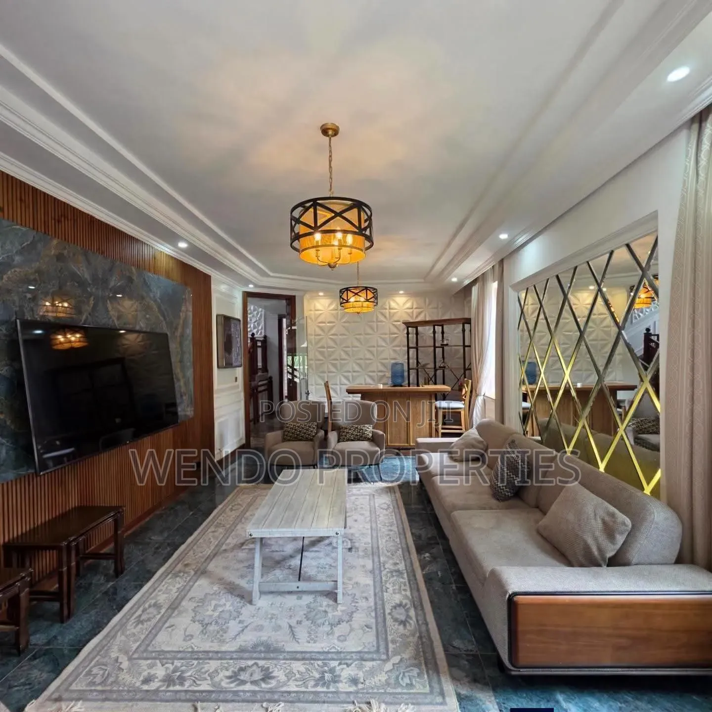 Furnished 6bdrm Villa in Muthangari for sale