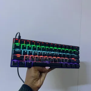 Black 60% Modern RGB Gaming Keyboard