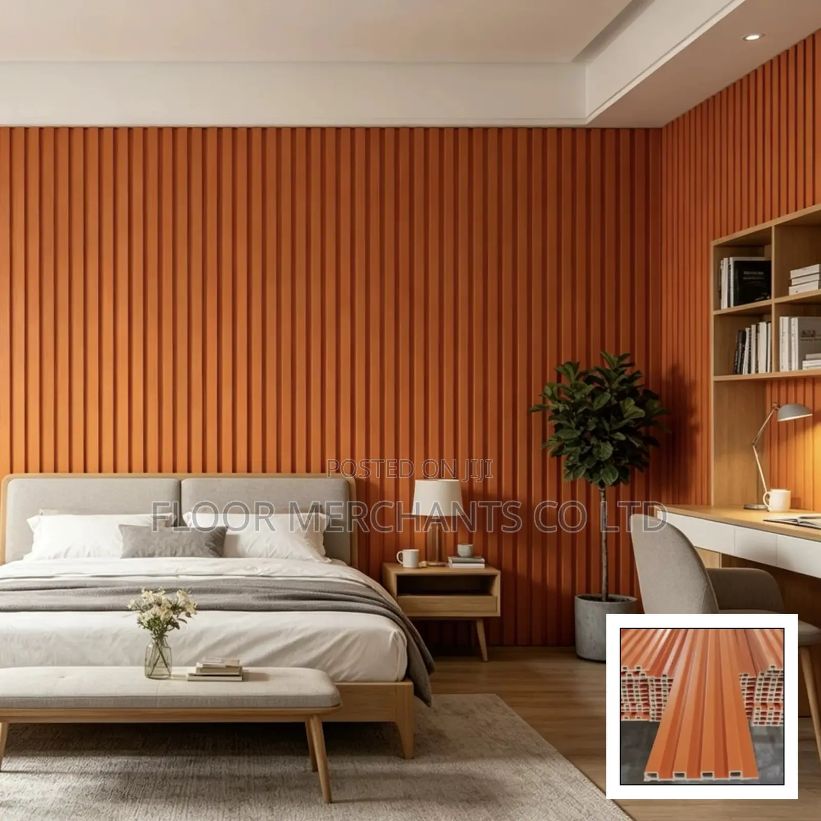 Rib Fluted Line Wall Cladding