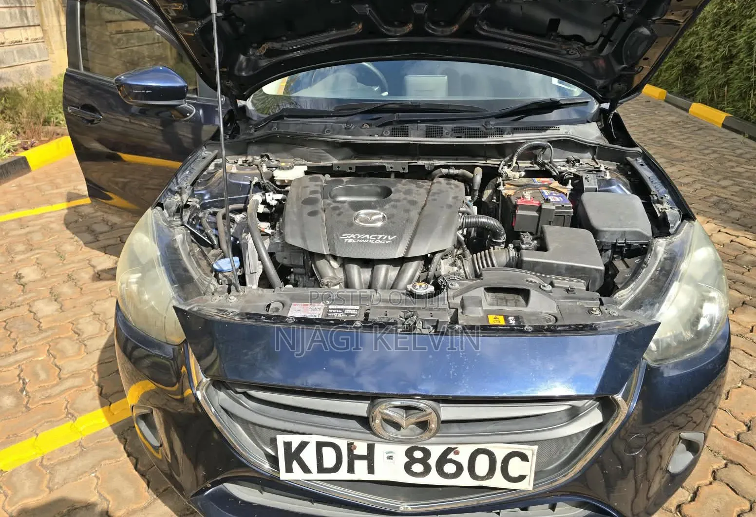 Mazda Demio 2015 Blue