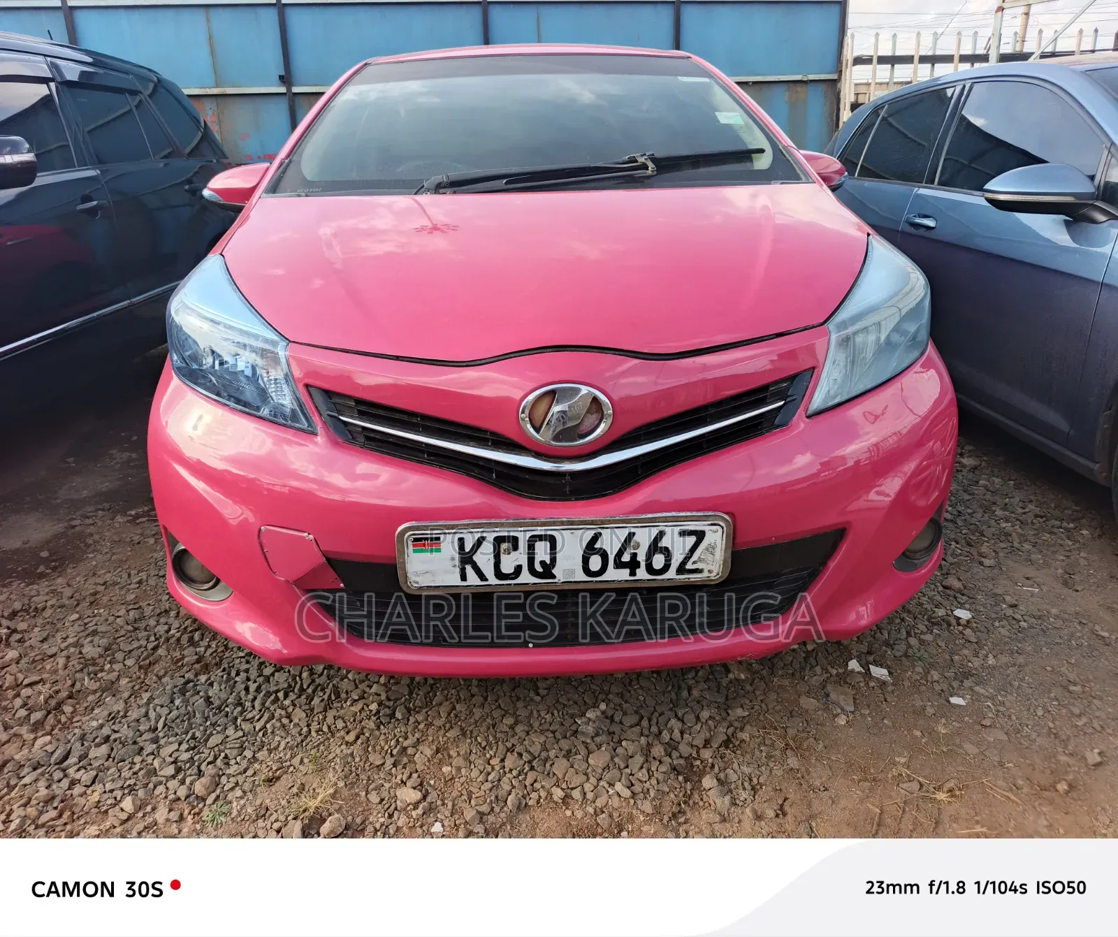 Toyota Vitz 2013 Red
