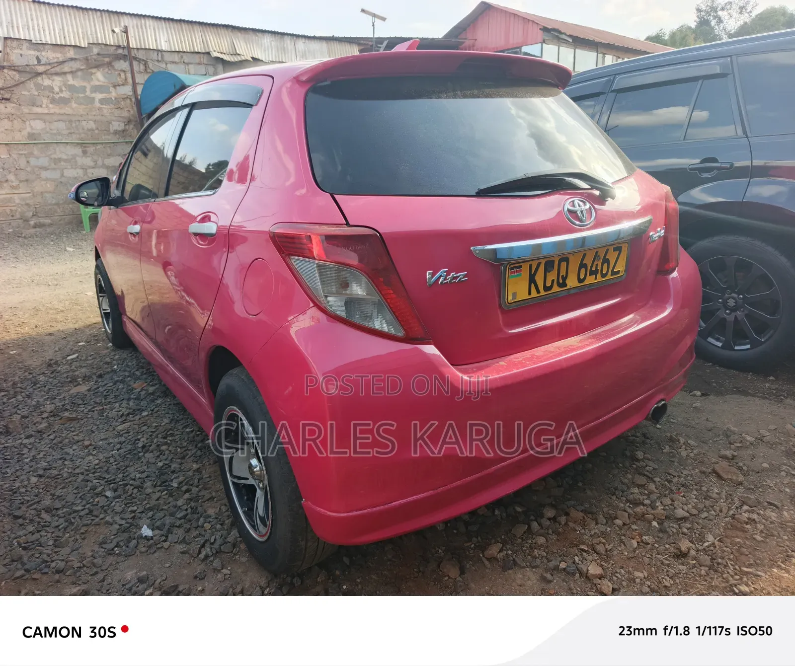 Toyota Vitz 2013 Red