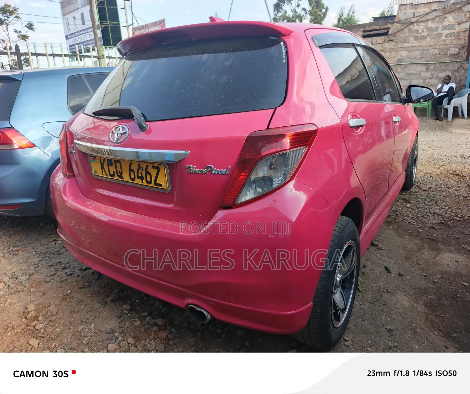 Toyota Vitz 2013 Red