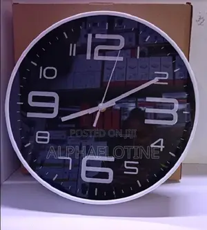 Analog Wall Clock With Spy Camera