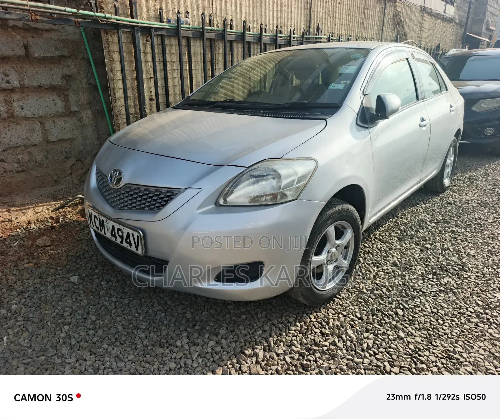Toyota Belta 2010 Silver