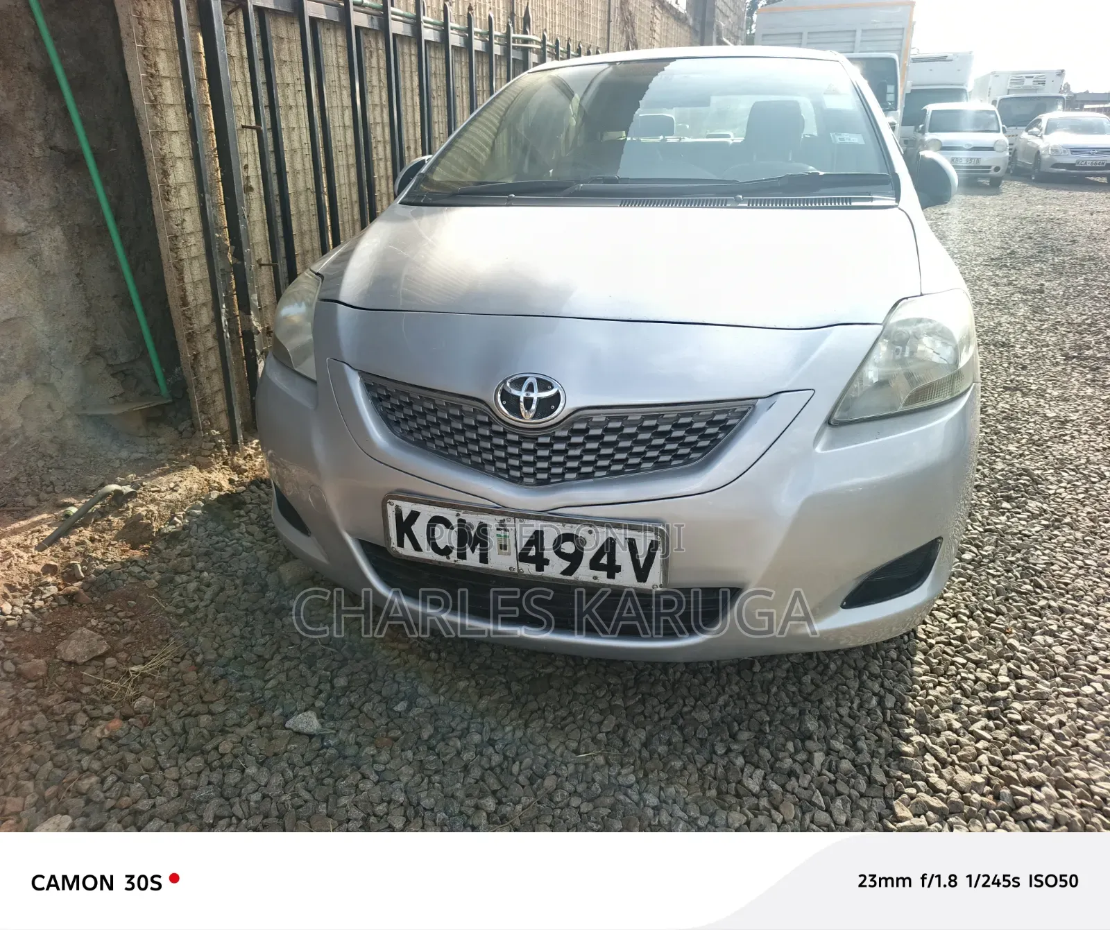 Toyota Belta 2010 Silver