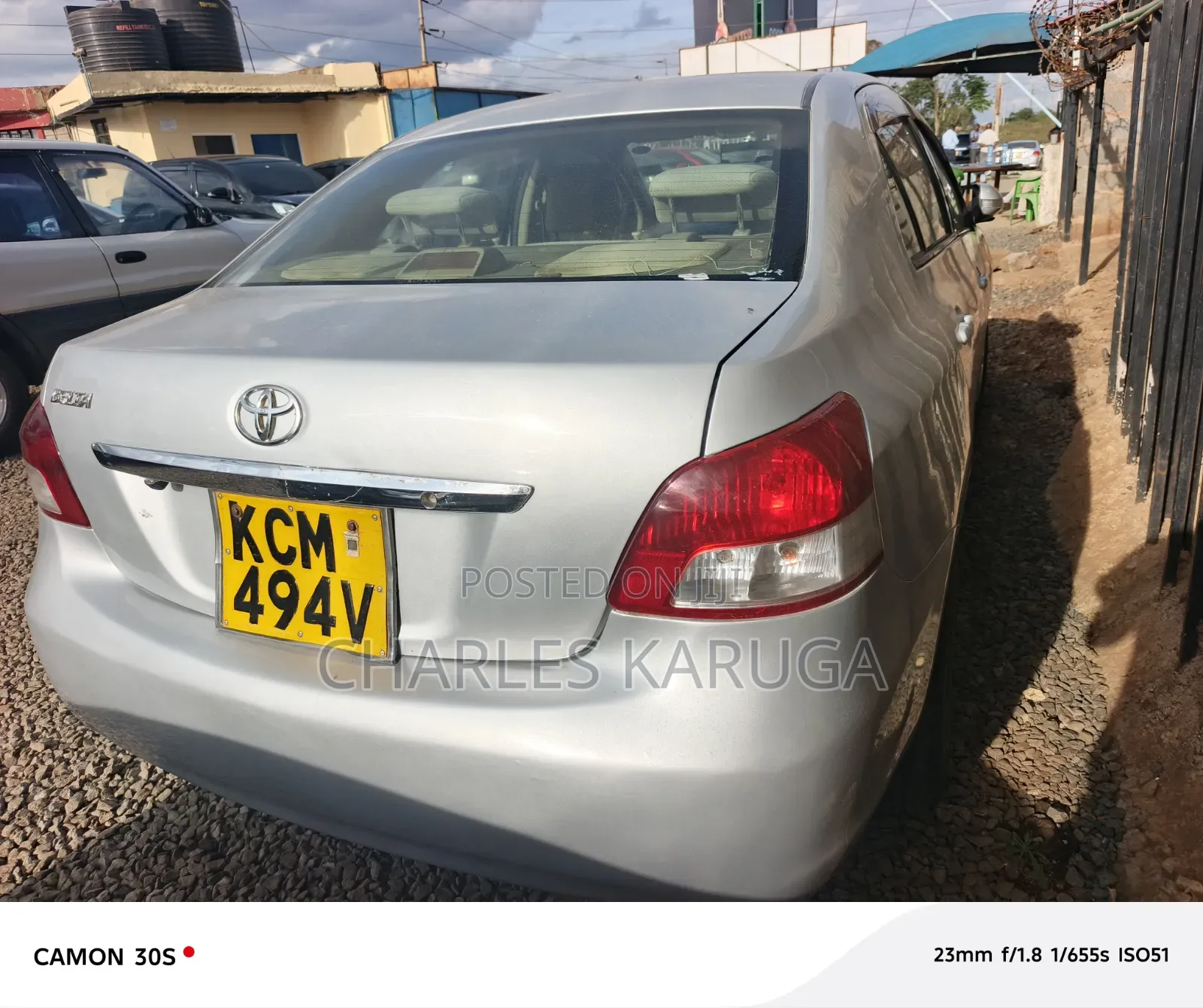 Toyota Belta 2010 Silver