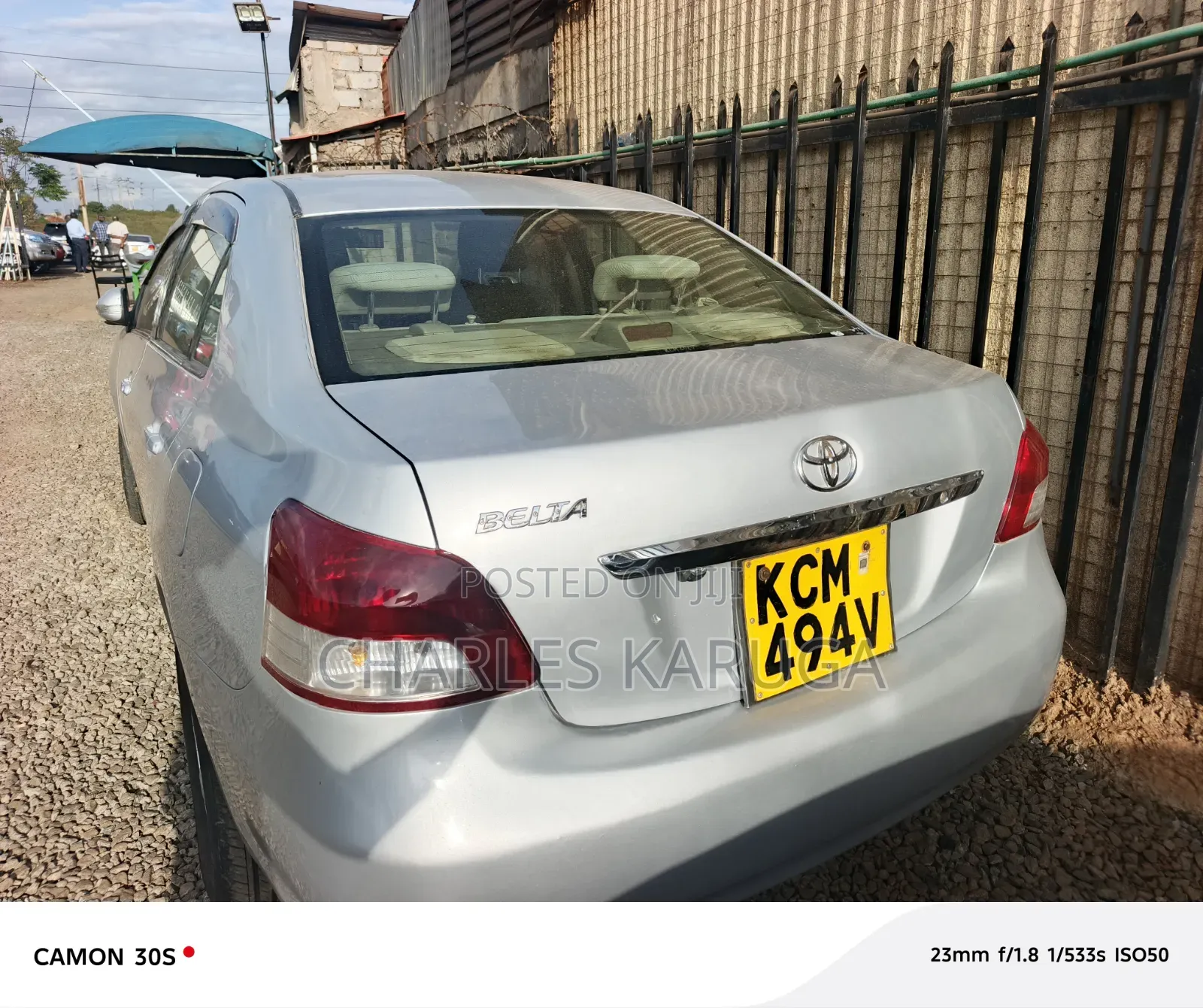 Toyota Belta 2010 Silver