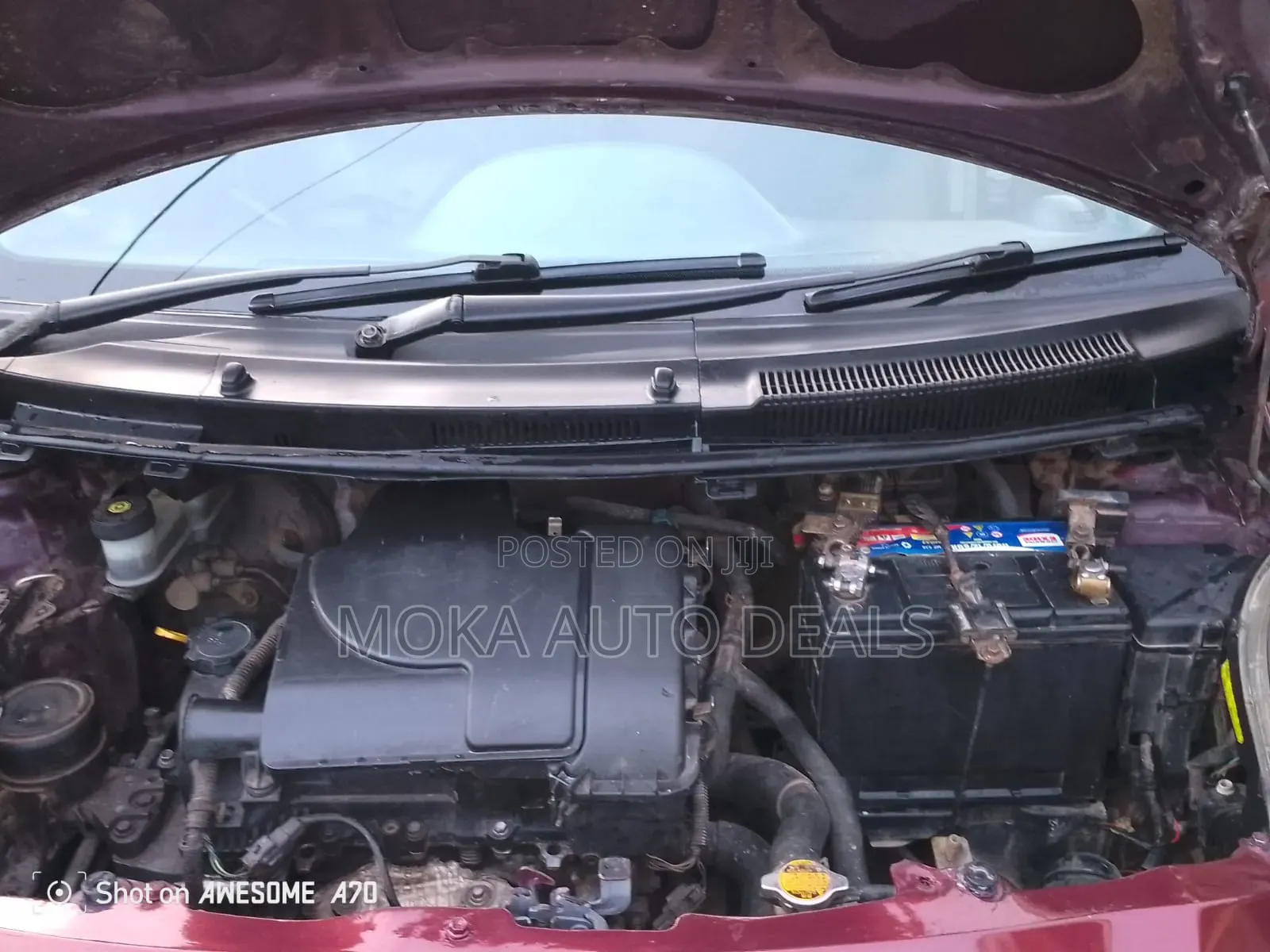 Toyota Vitz 1.0 FWD 5dr 2010 Burgundy