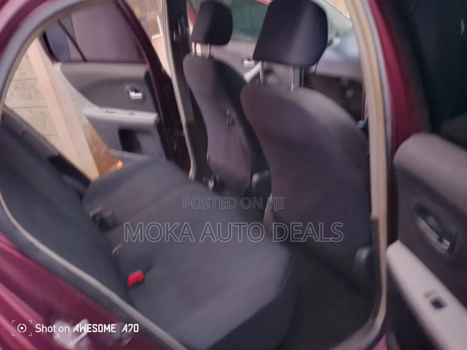 Toyota Vitz 1.0 FWD 5dr 2010 Burgundy