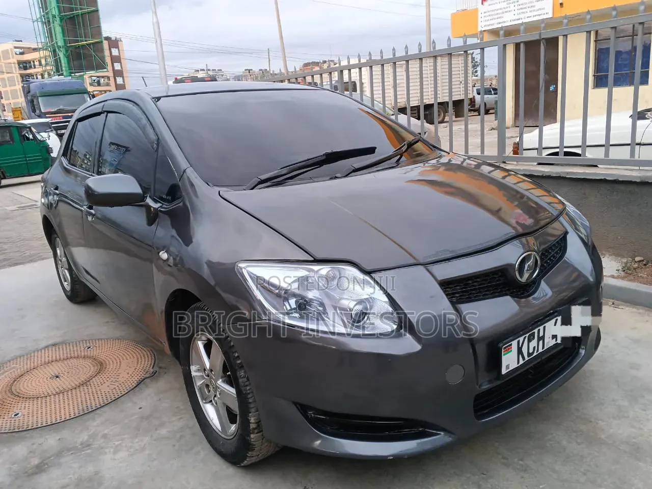 Toyota Auris 2008 Gray