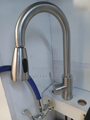 Pull Out Pillar Kitchen Mixer