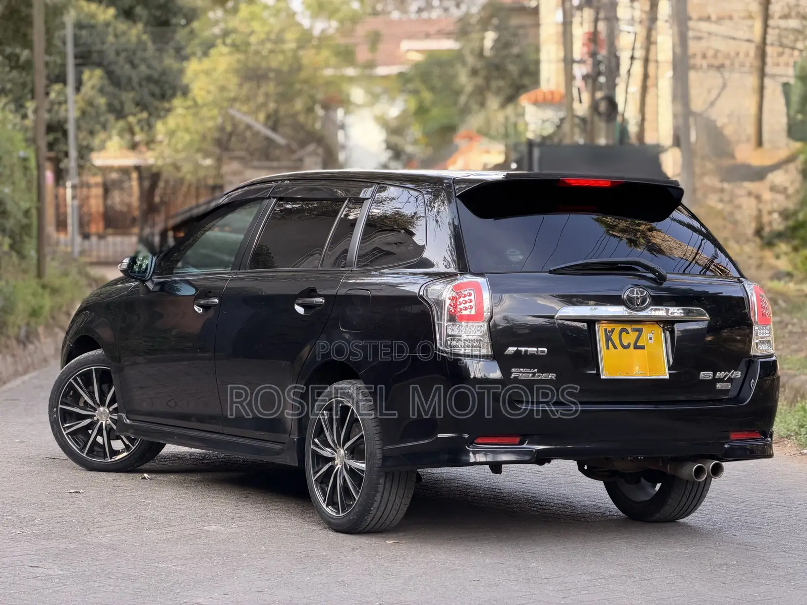 Toyota Corolla Fielder 1.5 Petrol FWD 2013 Black