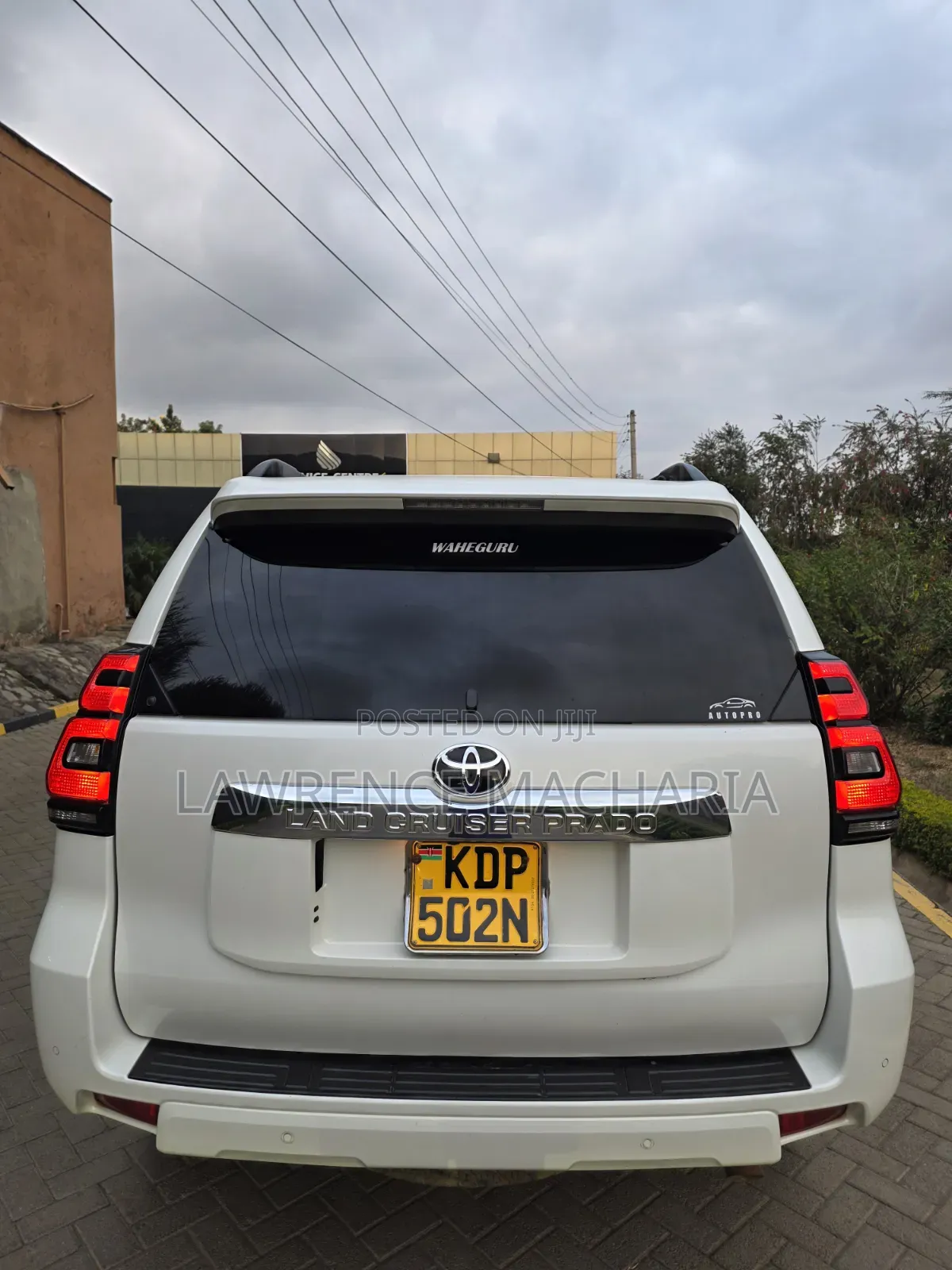 Toyota Land Cruiser Prado 2.8 2017 White