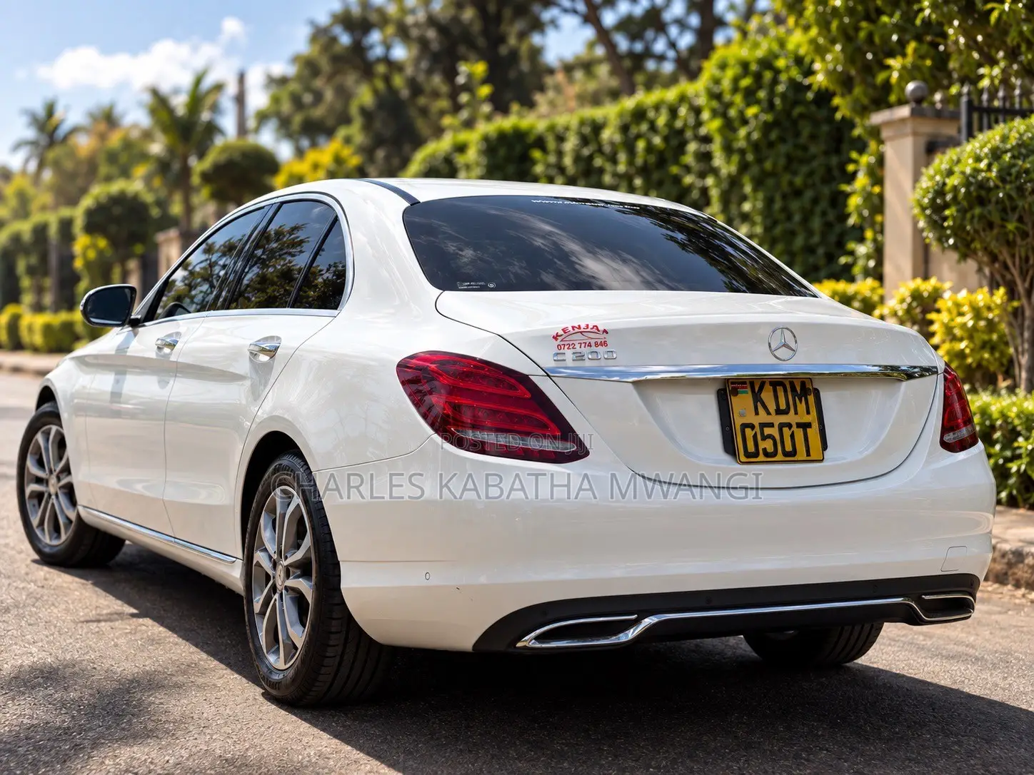 Mercedes-Benz C200 2016 Pearl