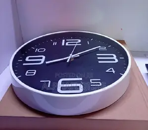 Modern 3D Digital Wall Clock With Hidden Camera