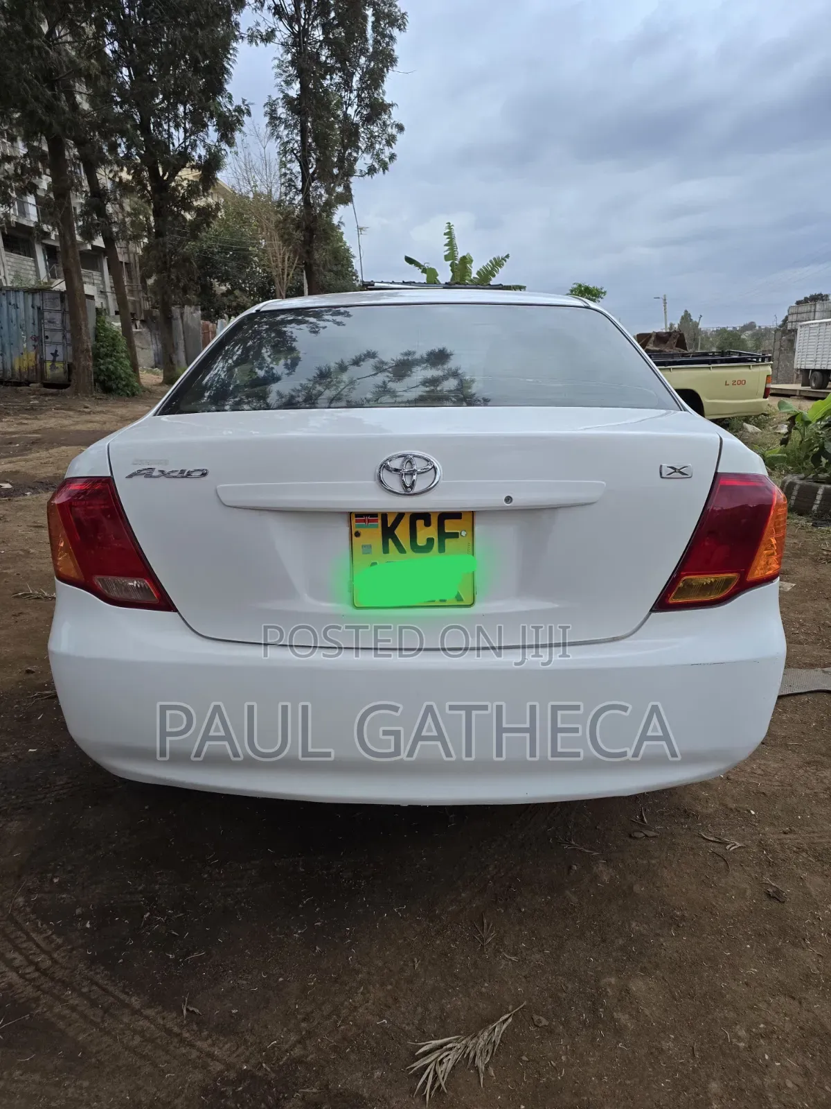Toyota Axio 2009 White