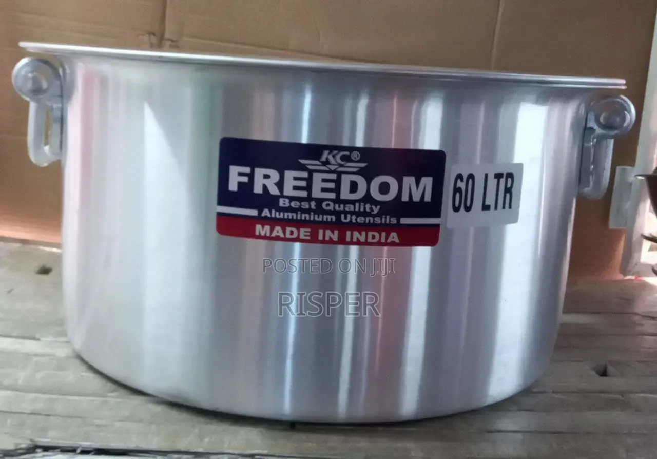 *Aluminium Sufuria Xtra Heavy With Handle N Lid*