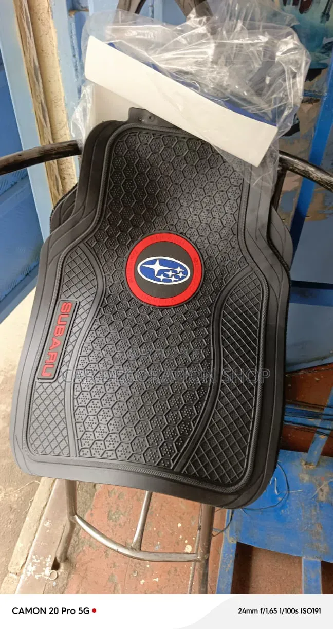5pc Subaru Branded Universal Fit Durable Floor Carpet Mat