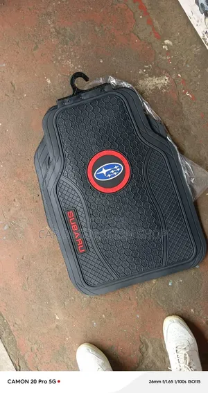 5pc Subaru Branded Universal Fit Durable Floor Carpet Mat