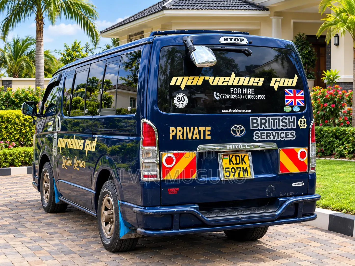 Toyota HiAce 2015 Blue