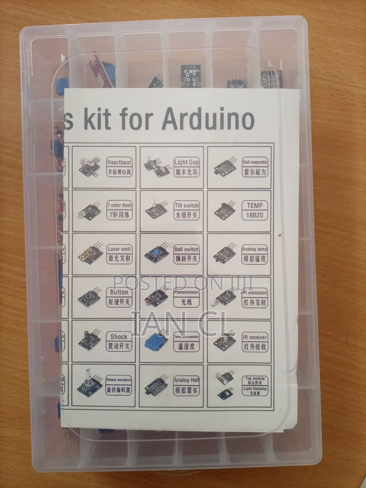 Arduino Mega 2560 R3 + Cable + Sensor Kit
