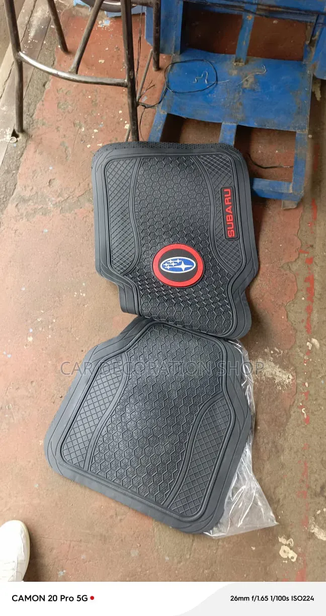 Car Floor Protective Rubber Mats 5pc Set