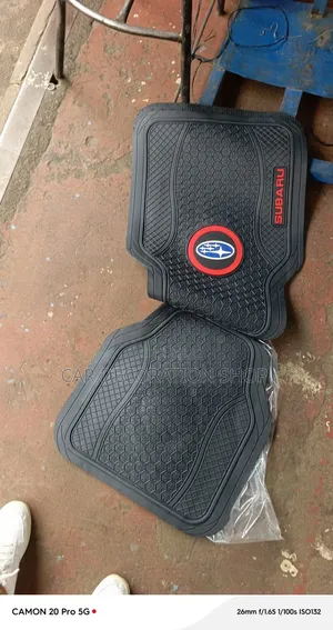 Non Slip Diamond Design Subaru Logo Mats