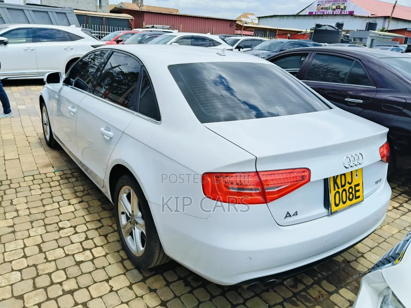 Audi A4 2.0T Premium Plus 4dr Sedan (2.0L 4cyl Turbo CVT) 2015 White