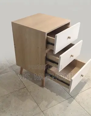 3 Drawer La Bella "Anya" Oak Bedside Table (DIY)