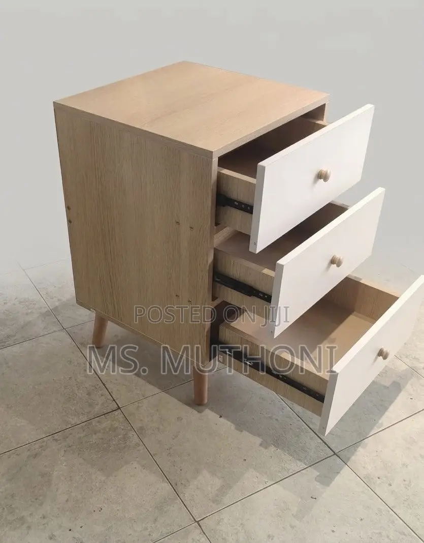 3 Drawer La Bella "Anya" Oak Bedside Table (DIY)