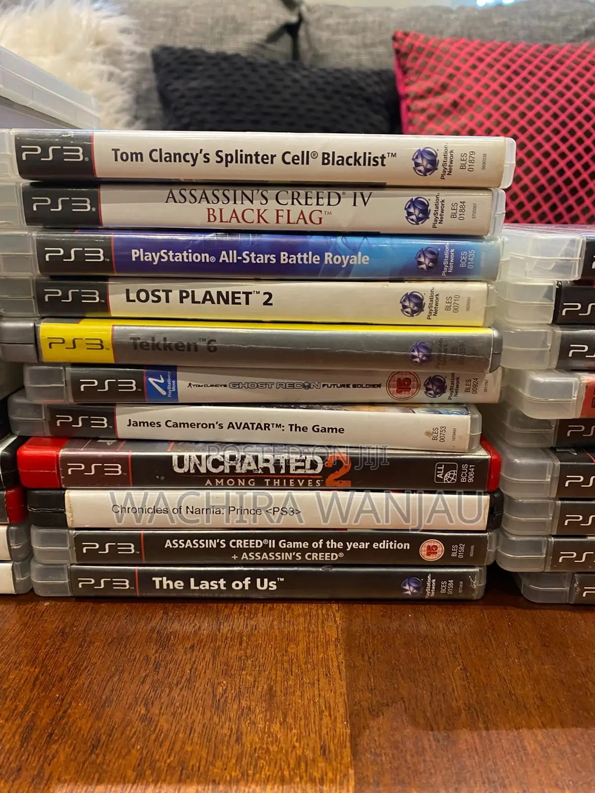 Playstation 3 Slim Console and 2 Dualshock 3 Controllers (Unchipped)