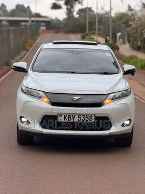 Toyota Harrier 2014 White