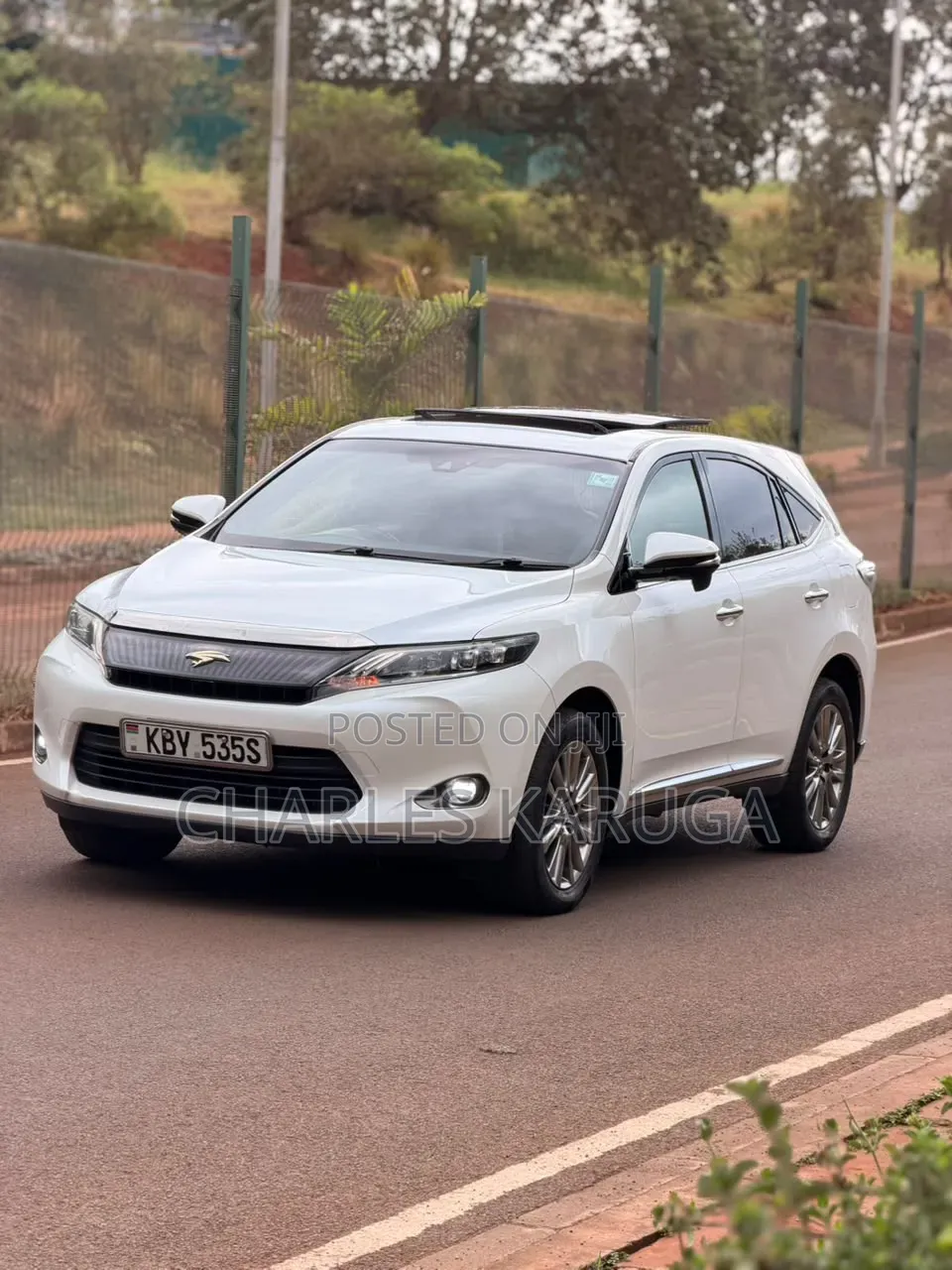 Toyota Harrier 2014 White