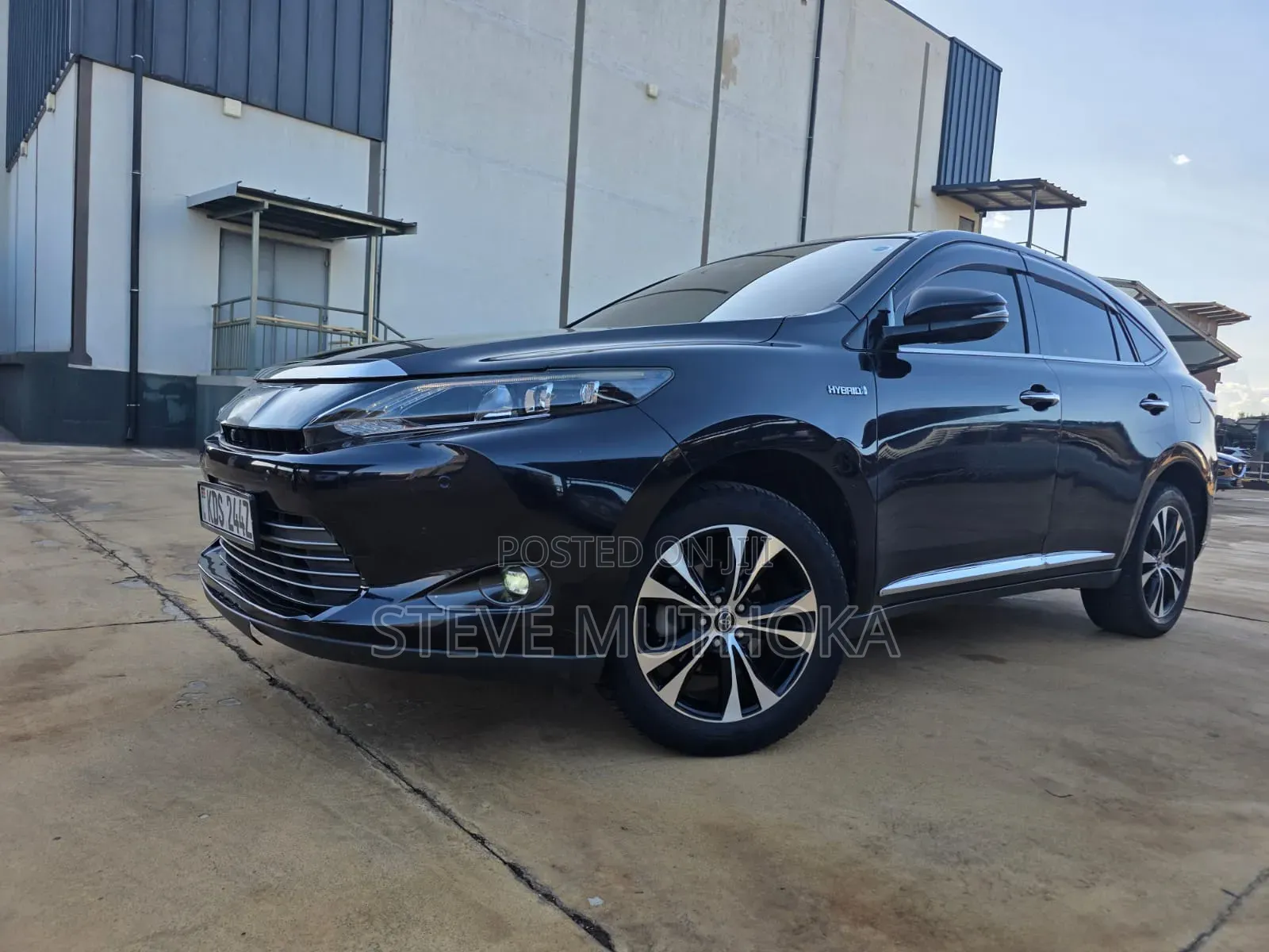 Toyota Harrier 2016 Black